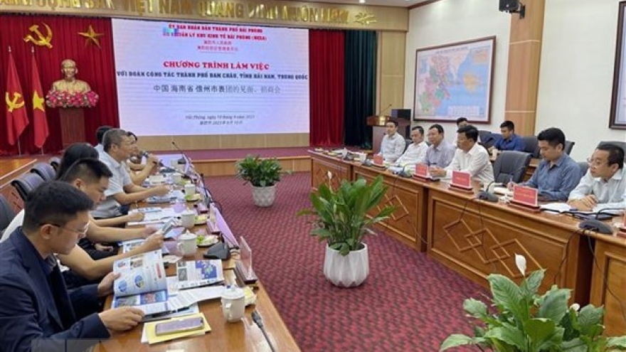 Hai Phong, China's Hainan share experience in seaport, logistics management